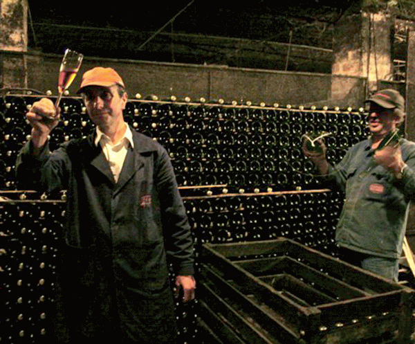 În pivniţele "Rhein" Azuga se produce cel mai vechi vin spumant din ţară